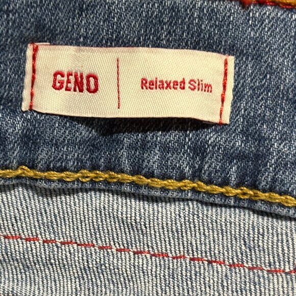 True Religion Men’s Geno Relaxed Slim Jeans Size 38x30 No Flap - Picture 6 of 14